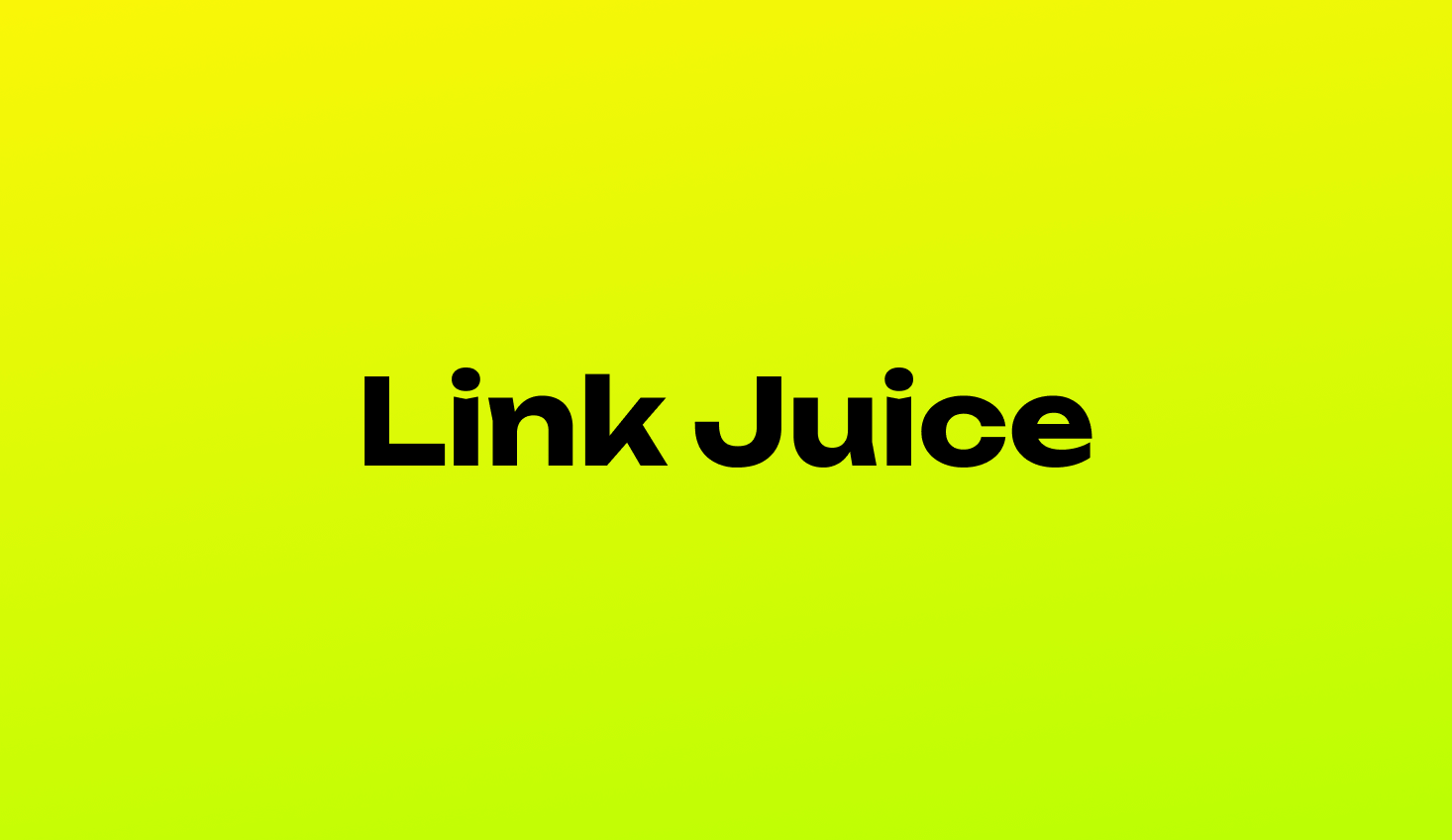 Link Juice