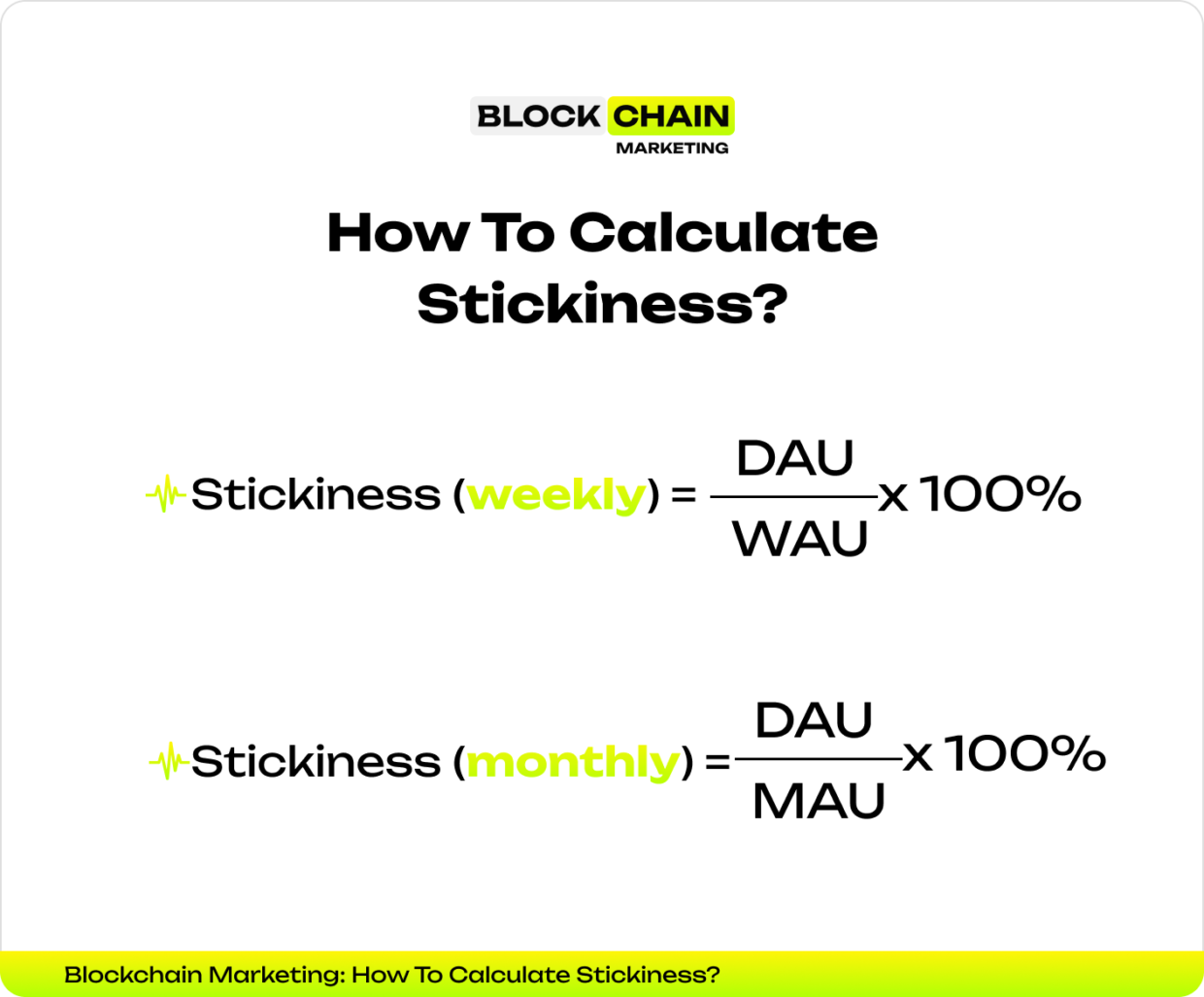 How To Calculate Stickiness?